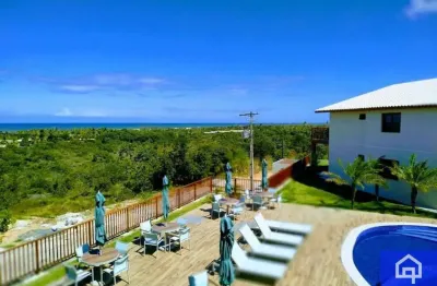 Apartamento mobiliado a venda 2 suítes no condomínio oahu no alto de imbassai bahia