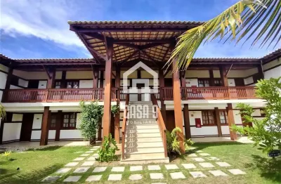 Apartamento térreo 2 suítes mobiliado a venda no condomínio vila da enseada em praia do forte bahia