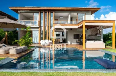 Casa alto padrão 5 suítes á venda em praia do forte bahia