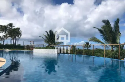 Apartamento mobiliado com 3 quartos pé na areia à venda em itacimirim bahia