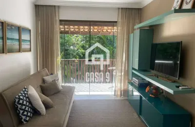 Apartamento a venda mobiliado com 2 quartos no quintas residence 300 metros pela ponte da praia da espera em itacimirim bahia