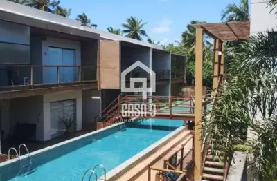 Apartamento térreo com 2 quartos a venda no condomínio casa amarela imbassai bahia