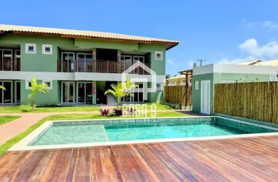 Apartamento à venda térreo 2 suítes nunca habitado em itacimirim bahia