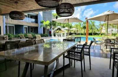 Apartamento superior com terraço e 2 suítes a venda na praia do surf em itacimirim bahia