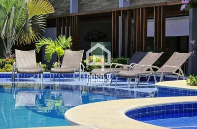 Apartamento térreo duplex a venda com 3 quartos na praia da espera em itacimirim bahia
