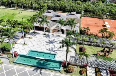 Terreno plano de esquina nascente á venda no condomínio la laguna praia do forte bahia