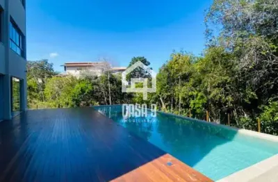 Casa a venda com 8 suítes no condomínio praia bella em praia do forte bahia