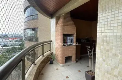 Apartamento com 4 dormitórios à venda, 204 m² por r$ 2.500.000,00 - parque residencial aquarius - são josé dos campos/sp