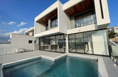 Sobrado com 4 dormitórios à venda, 470 m² por r$ 6.000.000,00 - condomínio residencial alphaville - são josé dos campos/sp