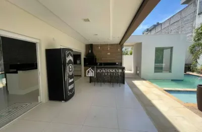 Sobrado com 4 dormitórios à venda, 320 m² por r$ 2.800.000,00 - condomínio residencial jaguary - são josé dos campos/sp