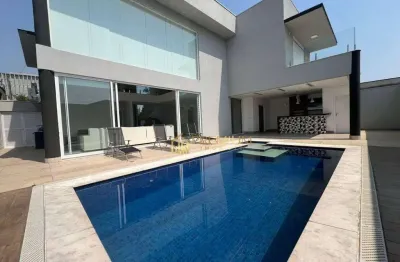 Sobrado com 4 dormitórios à venda, 333 m² por r$ 3.000.000,00 - condomínio loteamento reserva da barra - são josé dos campos/sp