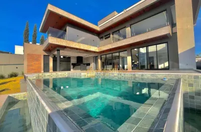 Lindo sobrado com 4 suítes à venda, 426 m² por r$ 3.290.000 - residencial colinas do paratehy - são josé dos campos/sp