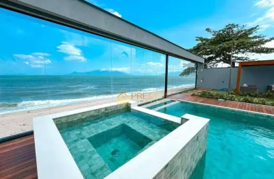 Casa com 3 dormitórios à venda, 236 m² por r$ 4.200.000,00 - massaguaçu - caraguatatuba/sp