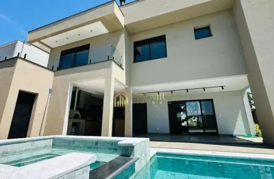 Sobrado com 4 dormitórios à venda, 415 m² por r$ 2.980.000,00 - condomínio residencial monte carlo - são josé dos campos/sp