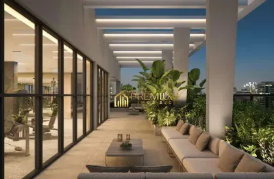 Studio com 1 dormitório à venda, 40 m² por r$ 600.000,00 - brooklin - são paulo/sp
