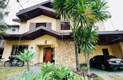 Sobrado com 4 dormitórios à venda, 250 m² por r$ 3.500.000 - analisa permuta por apto menor valor)pqe res aquarius - são josé dos campos/sp