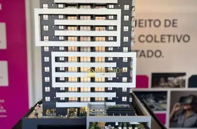 Studio pátio são josé com 1 dormitório à venda, 36 m² por r$ 370.000 - centro - são josé dos campos/sp