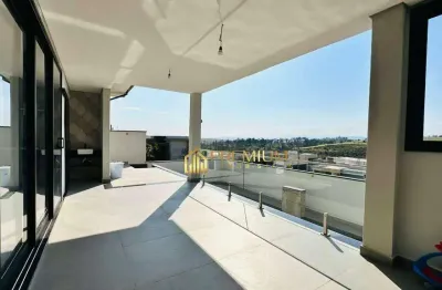 Sobrado com 3 dormitórios à venda, 350 m² por r$ 2.335.000,00 - condomínio residencial ecopark bourbon - caçapava/sp