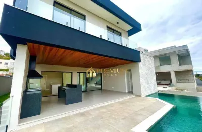 Sobrado com 4 dormitórios à venda, 391 m² por r$ 4.400.000 - condomínio residencial alphaville ii - são josé dos campos/sp