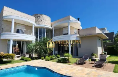 Sobrado com 4 dormitórios à venda, 450 m² por r$ 5.800.000 - condomínio reserva do paratehy - são josé dos campos/sp