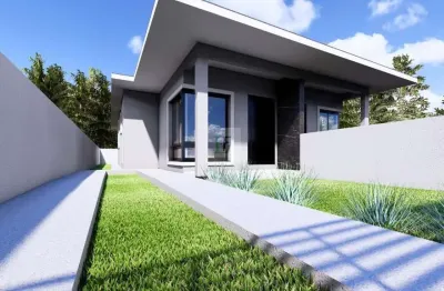 Casa geminada localizada no bairro guarda do cubatão , palhoça/sc