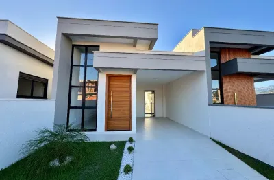 Casa com 2 dormitórios e uma suíte em são josé - sc loteamento bosque sj