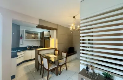Apartamento 02 dormitórios  mobiliado em areias- são josé/sc