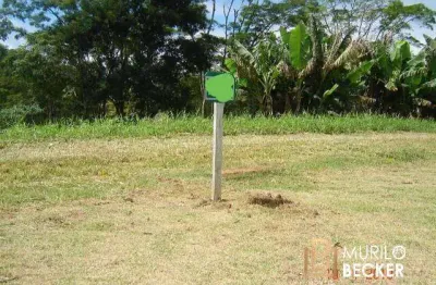 Terreno para venda no condomínio recanto santa barbara, jambeiro-sp