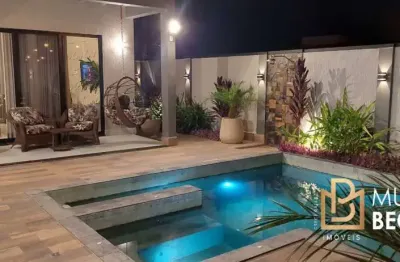 Casa com 3 suítes pronta para morar no condomínio terras do vale