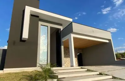Casa térrea á venda com 4 suítes no condomínio santa mônica- caçapava