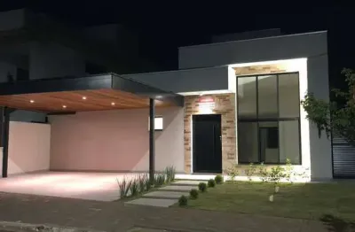 Casa térrea com 3 dormitórios, 2 suítes no condomínio reserva rudá