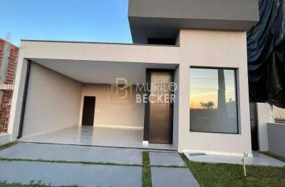 Casa em condomínio a venda 3 quartos 157m² - condomínio malibu