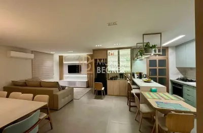 Apartamento à venda mobiliado, 3 suítes, 114m² no bairro jardim aquárius
