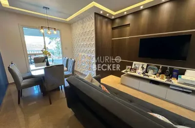 Apartamento á venda com 2 quartos no bairro jardim das industrias