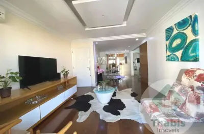 Apartamento 3 dormitórios e 2 vagas de garagem no bairro pompéia em santos