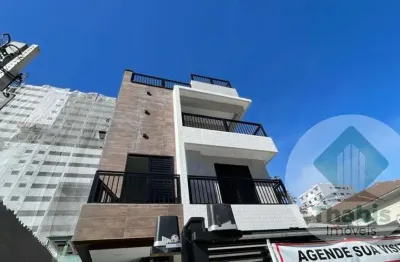 Casa para Venda em Santos, Marapé, 2 dormitórios, 2 suítes, 5 banheiros, 1 vaga