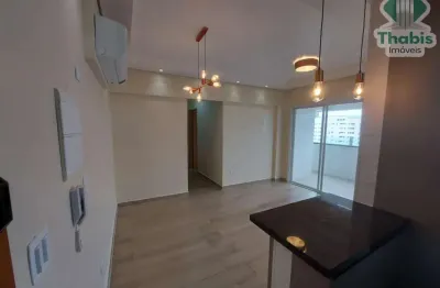 Apartamento (67m2) no macuco, com 2 dormitórios, sendo 1 suíte, varanda gourmet, lazer no condomínio