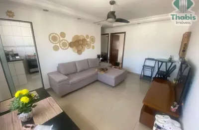 Apartamento 2 quartos mobiliado 80m2 bairro boqueirão em santos