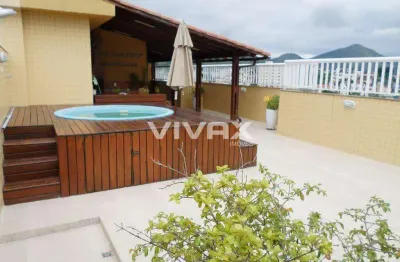 Cobertura com 3 quartos à venda na rua magalhães couto, méier, rio de janeiro, 230 m2 por r$ 800.000
