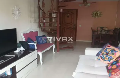 Cobertura com 3 quartos à venda na rua aquidabã, méier, rio de janeiro, 160 m2 por r$ 350.000