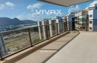 Apartamento com 5 quartos à venda na rua escritor rodrigo melo franco, barra da tijuca, rio de janeiro, 325 m2 por r$ 2.451.600