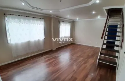 Cobertura com 3 quartos à venda na rua honório, cachambi, rio de janeiro, 153 m2 por r$ 520.000