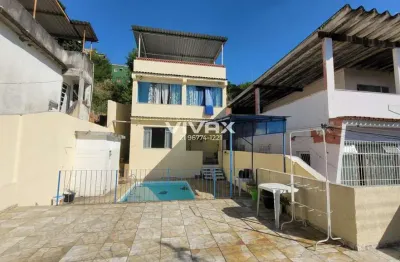 Casa com 4 quartos à venda na rua poconé, encantado, rio de janeiro, 346 m2 por r$ 550.000