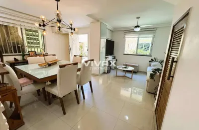 Casa em condomínio fechado com 3 quartos à venda na rua aquidabã, méier, rio de janeiro, 80 m2 por r$ 490.000