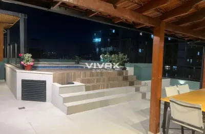 Cobertura com 4 quartos à venda na rua barão de são borja, méier, rio de janeiro, 234 m2 por r$ 1.650.000