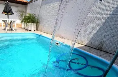 Oportunidade incrível - casa lote inteiro com piscina, cascata