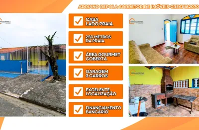 Oportunidade | casa lado praia | pertinho da praia | 250 metros da praia