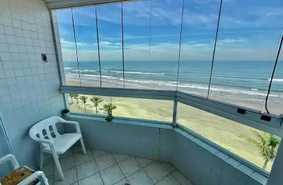 Lindo apartamento frente mar com duas sacadas | oportunidade | barato d+