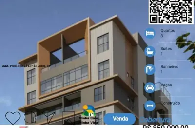Cobertura com 3 quartos á venda no bessa, joão pessoa/pb