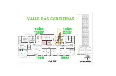 Apartamento com 2 quartos à venda em Meia Praia, Itapema 